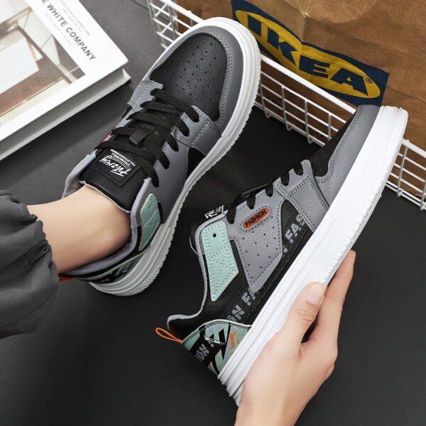 New men's shoes casual sports board shoes small white shoes - Image 15