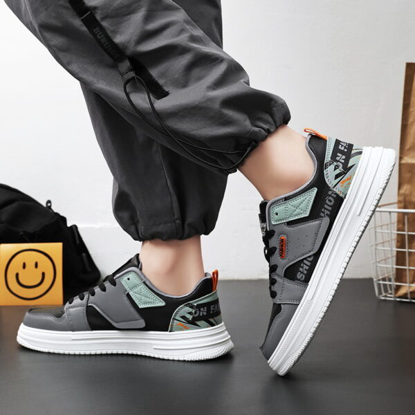 New men's shoes casual sports board shoes small white shoes - Image 16