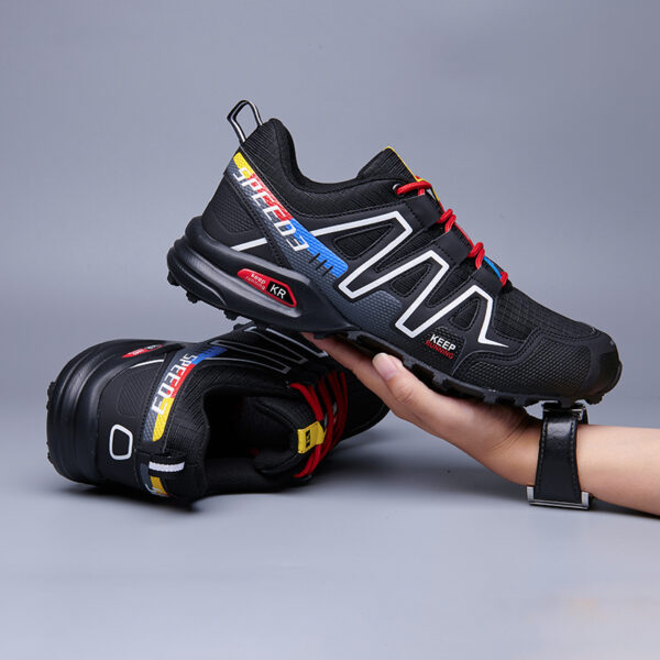New large size camouflage outdoor sports lightweight men's hiking shoes cycling shoes - Image 9