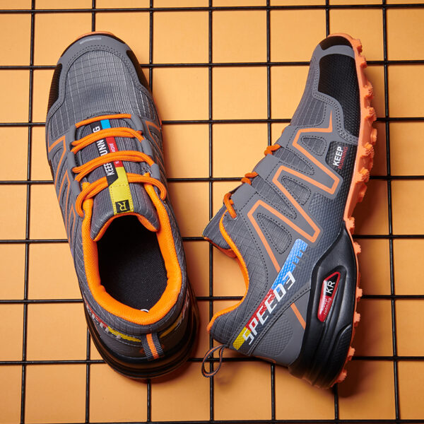 New large size camouflage outdoor sports lightweight men's hiking shoes cycling shoes - Image 10
