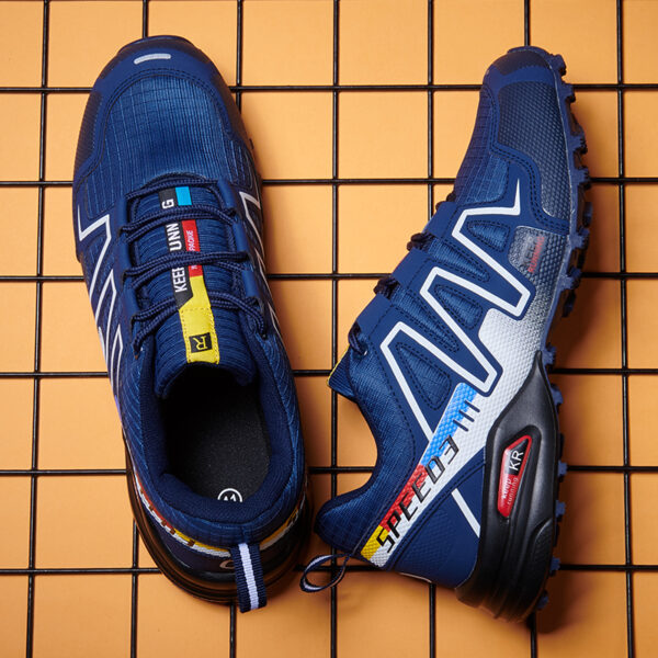 New large size camouflage outdoor sports lightweight men's hiking shoes cycling shoes - Image 12