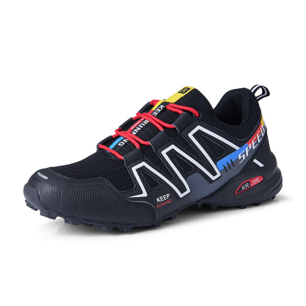 New large size camouflage outdoor sports lightweight men's hiking shoes cycling shoes - Image 4