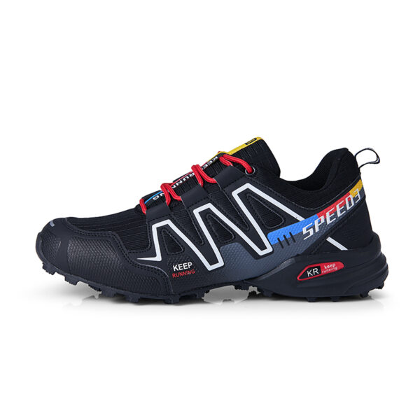 New large size camouflage outdoor sports lightweight men's hiking shoes cycling shoes - Image 5