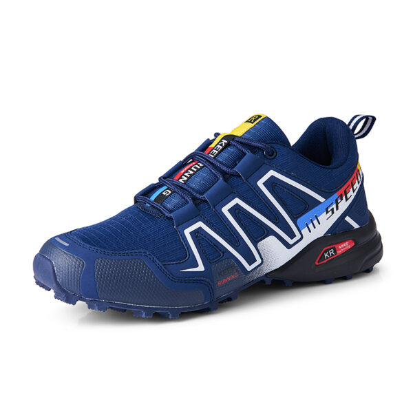 New large size camouflage outdoor sports lightweight men's hiking shoes cycling shoes - Image 6