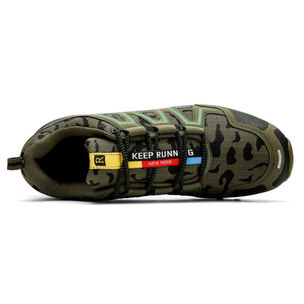 New large size camouflage outdoor sports lightweight men's hiking shoes cycling shoes - Image 7