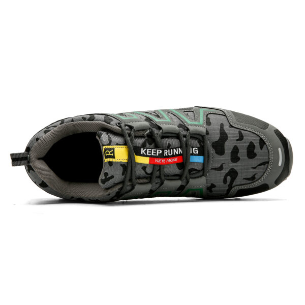 New large size camouflage outdoor sports lightweight men's hiking shoes cycling shoes - Image 9