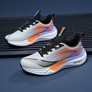 Casual running shoes ice silk mesh lightweight soft sole high elastic sports running shoes