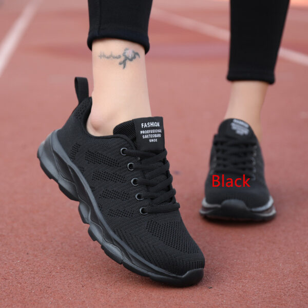 Sneakers Women's New Summer Breathable Shock Absorption Lightweight Soft Bottom Running Shoes Women - Image 6
