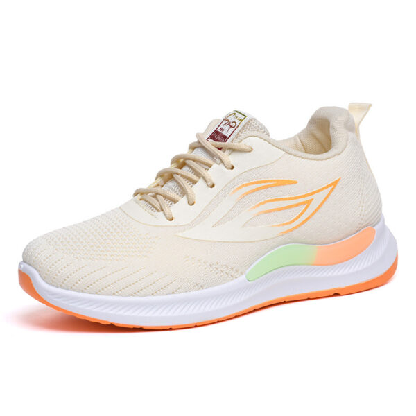 Summer new breathable leisure flyknit women's shoes sports tennis shoes tide shoes - Image 9